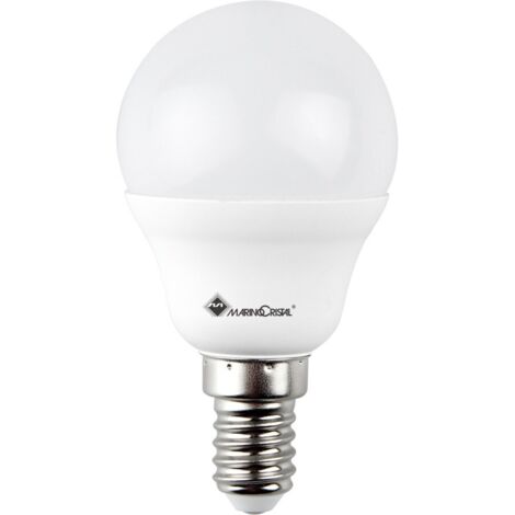 Lampada Eco-Sfera Led 5W 230V E14 6000K ( Marino Cristal Cod. 21278 )