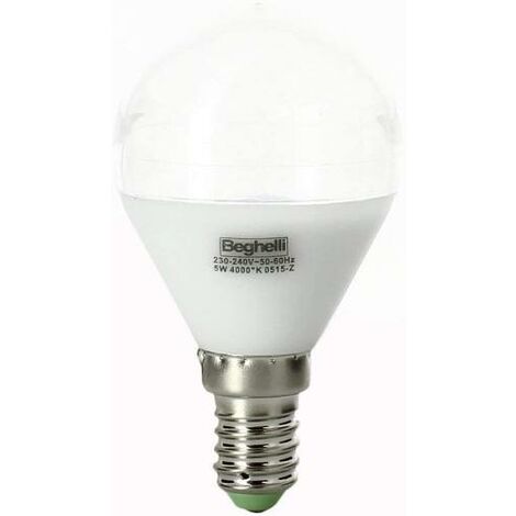 Lampada Ecoled Sfera 4W 230V E14 Luce Naturale 4000K