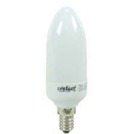 Lampada Elettronica A Oliva E14 - 7w - E14 -  2700°K calda