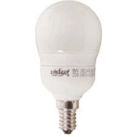 Lampada Elettronica A Sfera Opale E14 - 9w - E14 -  2700°K calda