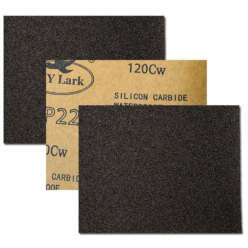 Armour&danforth - set 10 pezzi carta abrasiva