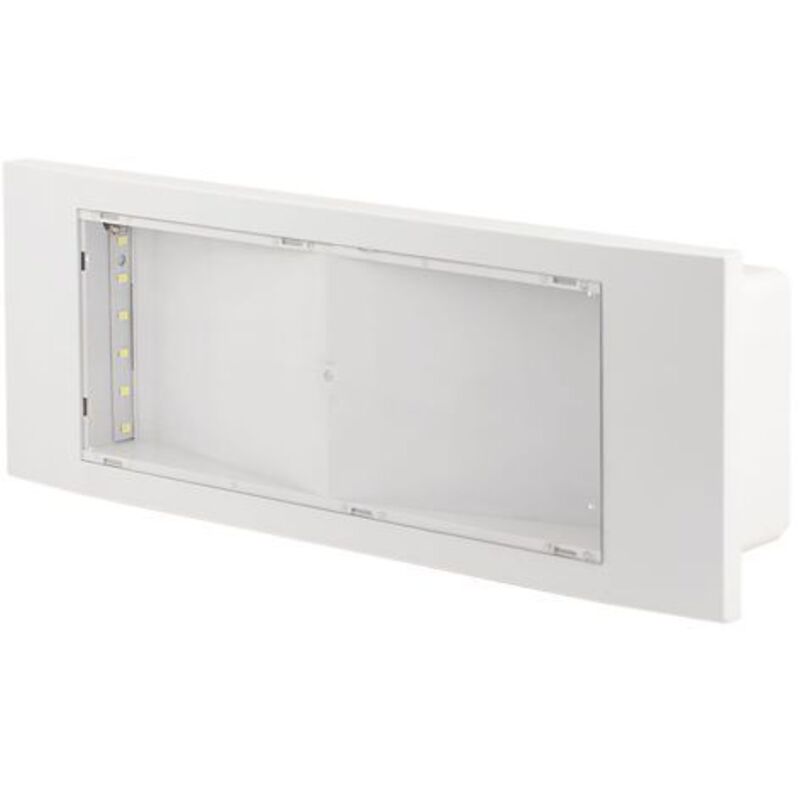 LAMPADA EMERGENZA DA PARETE 'SE' '300 SE' 2W / led - cm.29,3 x 10,2 x 5,5 - 130 lumen