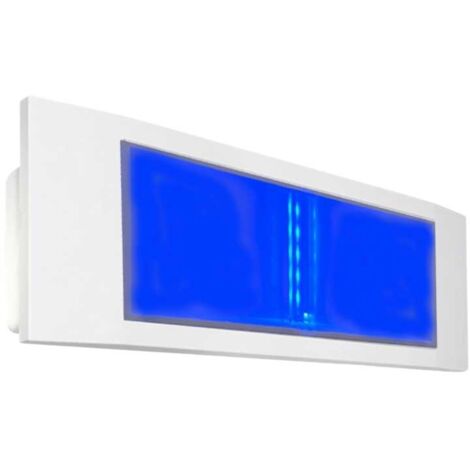 Lampada emergenza led 1499BLU 11W Beghelli STILE IN BLU 8h-24h luce notturna parete o incasso