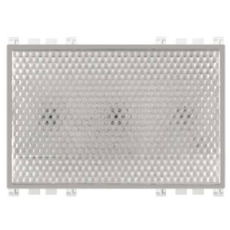 Vimar arke' lampada d'emergenza led 3 moduli 120-230 vac 19384