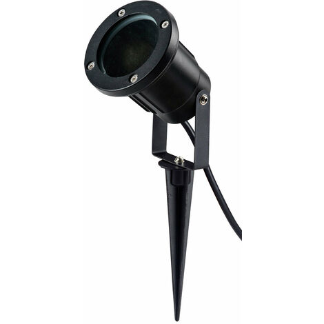 Lampada Faretto da Giardino in Alluminio e Acciaio Bauer