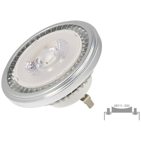Lampada Faretto Led AR111 15W AC 220V Bianco Neutro Spot Angolo 35 Gradi