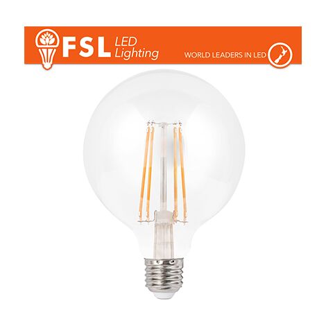 Life lampadina led e27 16w globo g125 filamento