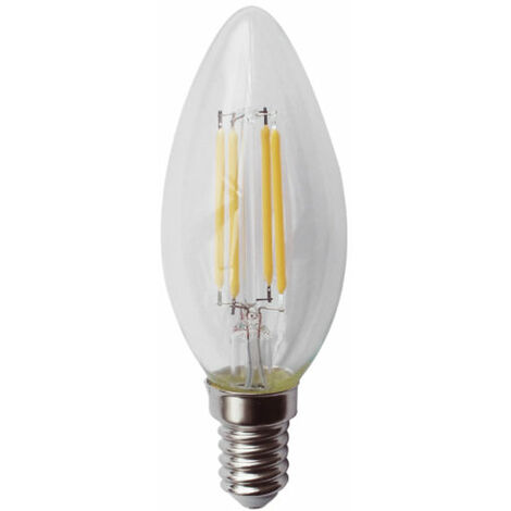 Lampada filamento LED 4W E14 luce naturale 4000K STO12006/N