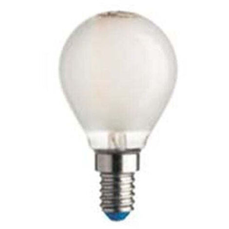 Lampada filo led sfera stick satinata e14 - Specifiche: 4.5W - 2700°K - 470 LM - Ø mm 45x80h - A++ - 5 bl