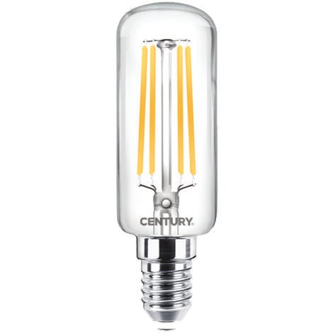 CENTURY filo led tubolare incanto e14 - 7w - 2700°k calda - 1100 lm - 30x102h