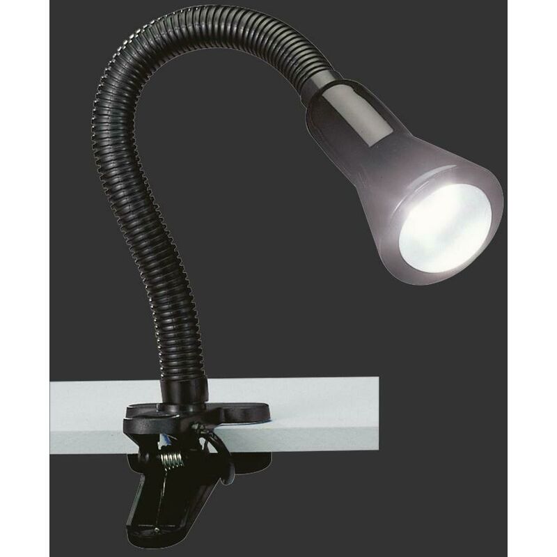 Image of Trio Lighting - italia lampada flexo a morsetto con attacco piccolo e 14 interruttore on/off sul cavo per interno ip20 5028010-02