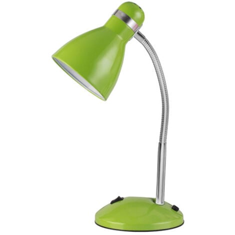 Lampada flexo lazulita 1xe27 verde/cromo 38x23x14,5 cm
