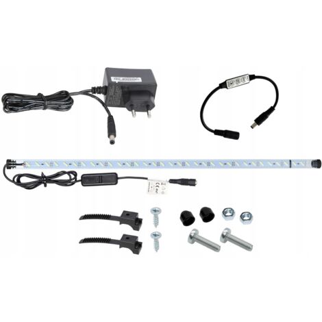 Lampada fluorescente a LED 40cm SMD 8520 per acquario + CONTROLLER