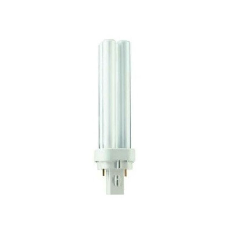 Image of Philips - lampada fluorescente compatta 2pin g24d-3 26w luce calda 927906183040 plc2683