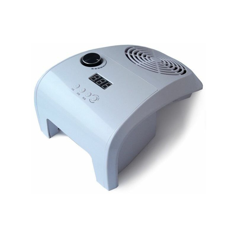 Image of Topolenashop - Lampada fornetto led uv ricostruzione unghie gel 2 in 1 con aspiratore 858-9A