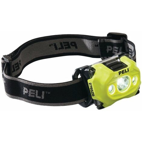 Lampada frontale a LED 2765 Z0 4,5 V per batterie 3xAAA Micro 3xAAA Micro PELI