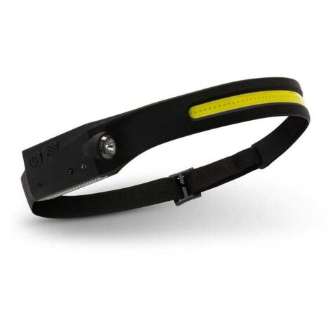Lampada frontale a LED ricaricabile 2 in 1 con sensore di movimento