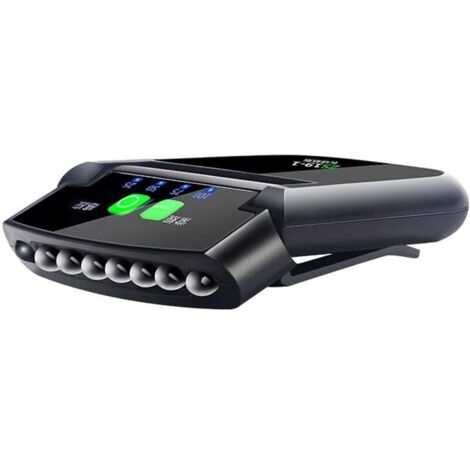 Lampada frontale a LED ricaricabile con clip - Cappello a LED con controllo a mani libere - Lampada frontale USB impermeabile