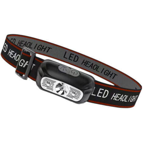 Lampada frontale leggera e portatile con moderna tecnologia LED, int