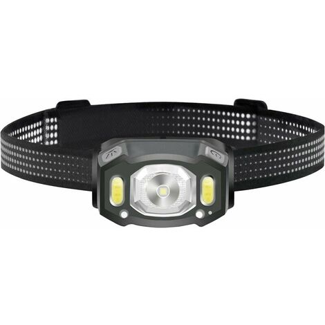 Torcia frontale led cree zoom ricaricabile batteria litio militare tattica  impermeabile resistente all'acqua con Led CREE 1500w per escursione pesca  campeggio