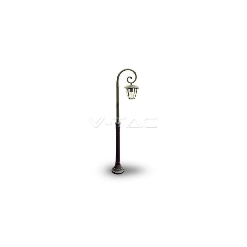 Lampada giardino 1XE27 1365MM IP44 nero