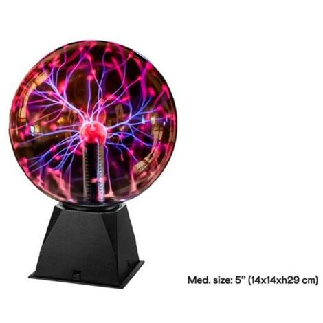 Lampada - Globo Plasma - 29x14cm - Multicolore - Contemporaneo - Design