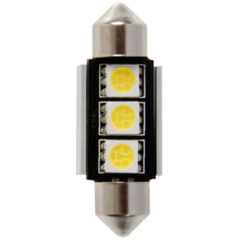 Lampada Hyper led 9 C5W 10x36 mm sv8,5 8 1 pz d/blister bianco doppia polarità resistenza incorporata