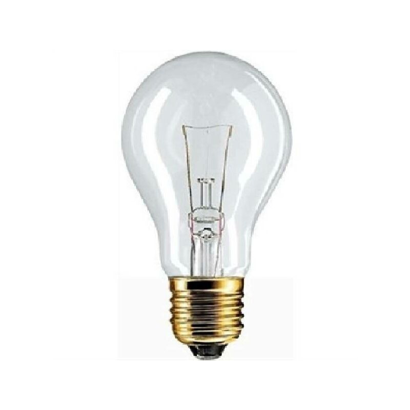 Image of Philips - lampada incandescenza a goccia chiara 60w attacco e27 luce calda 12v 6012v
