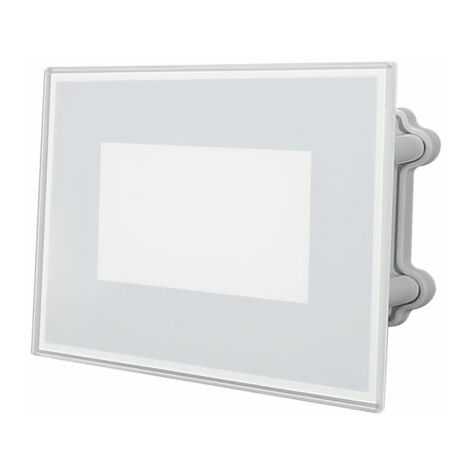 Lampada Incasso Parete LED Quadro in vetro, 5W IP65 Luce Calda 3000K