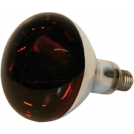 LAMPADA INFRAROSSI RISCALDANTE SUINI PULCINI GALLINE POLLI 150W (38583)