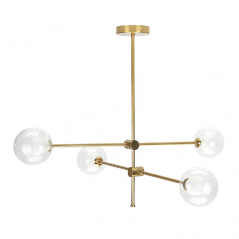 lampada jerusalem 4xg9 bronzo 63x82x82 cm