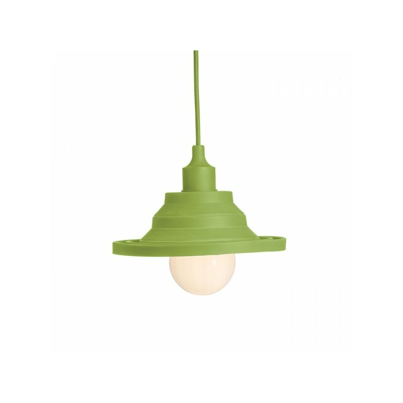 Image of Rendl Light - Lampada Lampadario amici a sospensione in silicone verde 230V E27 42W