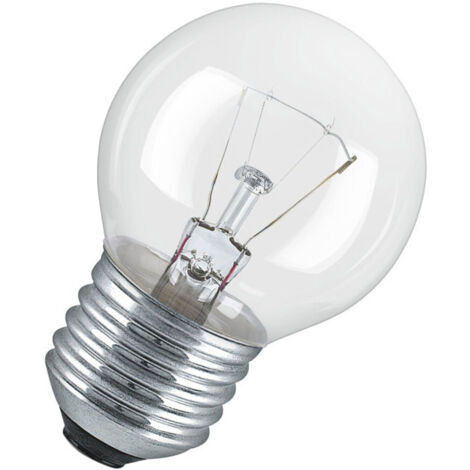 Lampada lampadina sfera per forno 40w e27 300° chiara wimex