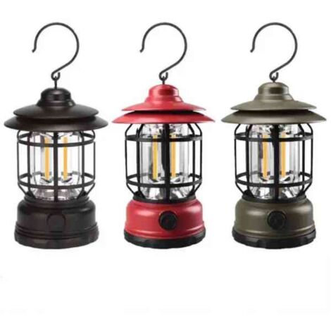 Lampada Lanterna Lamp K-20 - Colore Rosso