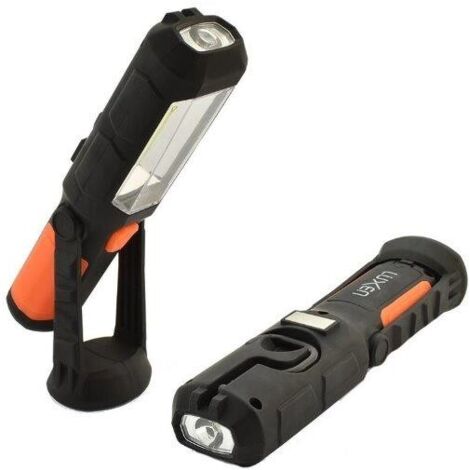 LAMPADA LAVORO MULTIUSO LED COB ARANCIONE