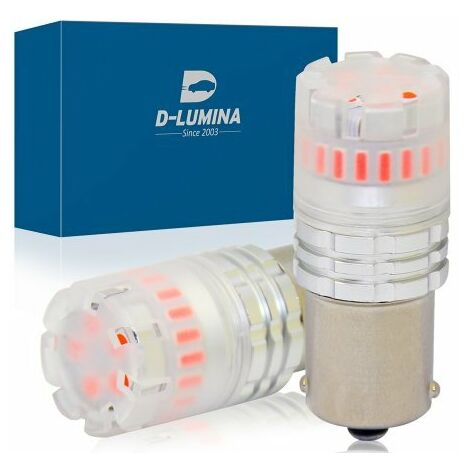 LAMPADINE DI POSIZIONE AUTO BA15S L-P107 12V 21W LUCE CALDA ALOGENA