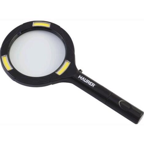 LAMPADA LED 11x2,1x23,5H cm MAURER CON LENTE INGRANDIMENTO 2.5