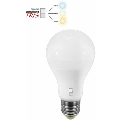 Lampada LED 12W E27 luce fredda 6500K STO11025/B per ambienti daylight