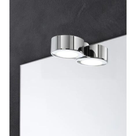 LAMPADA LED 2W ABS CROMO TONDA