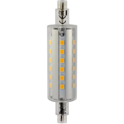 Lampada LED 6W luce calda 2700K R7SLED per piccoli farettiBEG56110