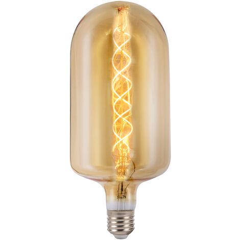 Lampada LED 8W attacco grosso E27 design Ghiacciolo PD130 con filamento L95-8W
