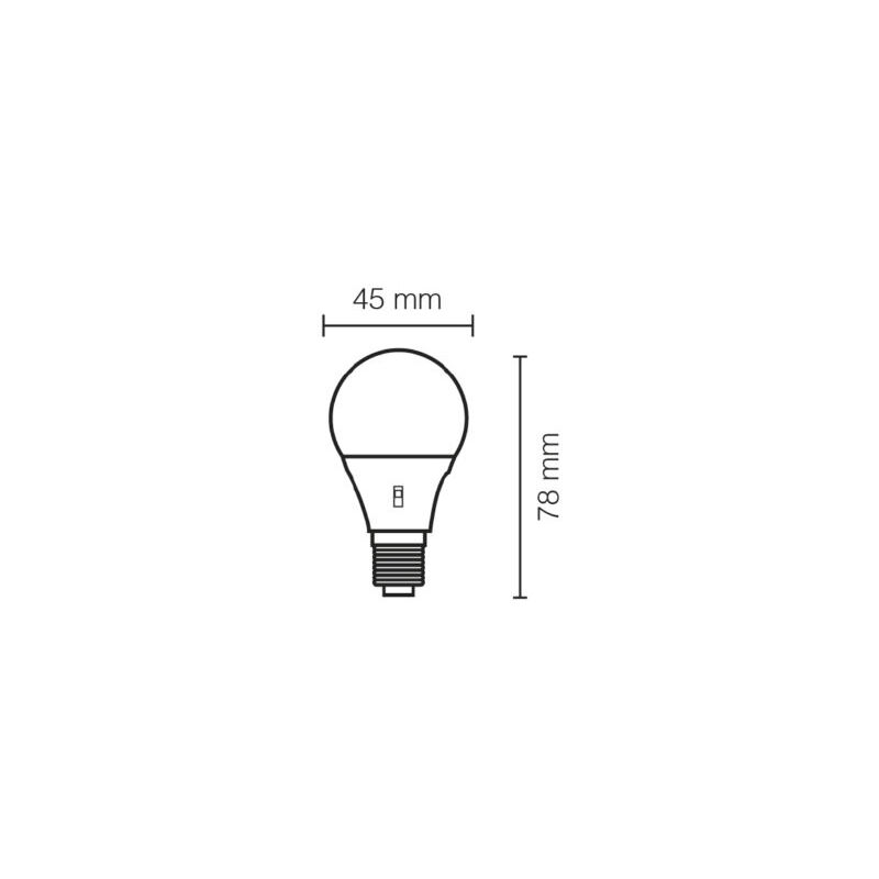 Image of Lampada Led 8W E14 Luce Calda 3200K – Stone 11004/C eco