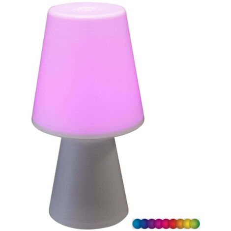 Lampada LED a Batteria 23cm Multicolore RGB
