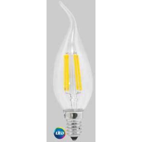 Lampada led a filamento mod. colpo di vento   4w - e14 - 400lm - 2700k