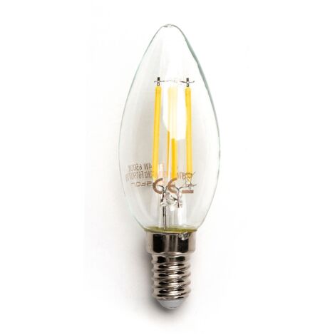 LAMPADA LED A FILAMENTO 'OLIVA' CALDA 2700K 4W35W E14 - 470 lm