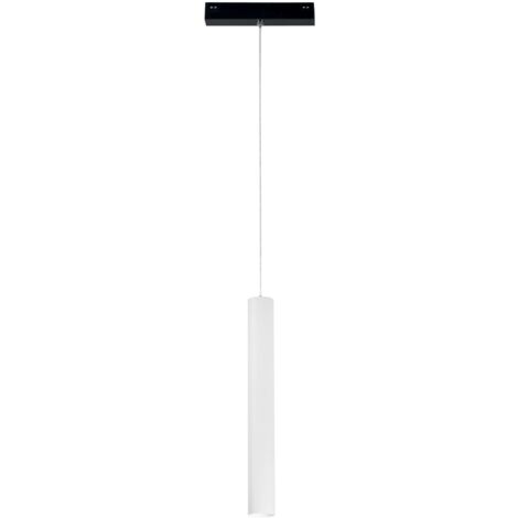 Lampada LED a sospensione per binario DAVINCI nera 3000K (luce calda)