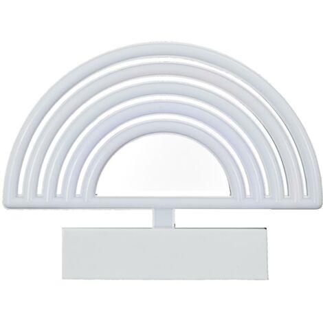 Lampada LED arcobaleno con effetto neon