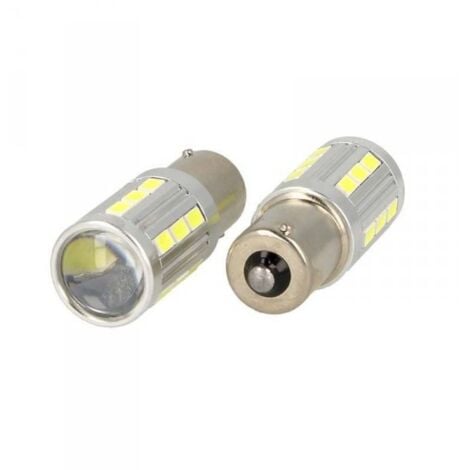 CARALL Lampada Led BA15S Luci Diurne Audi Q7 Fiat 500X 12V 24V Renault Megane 3