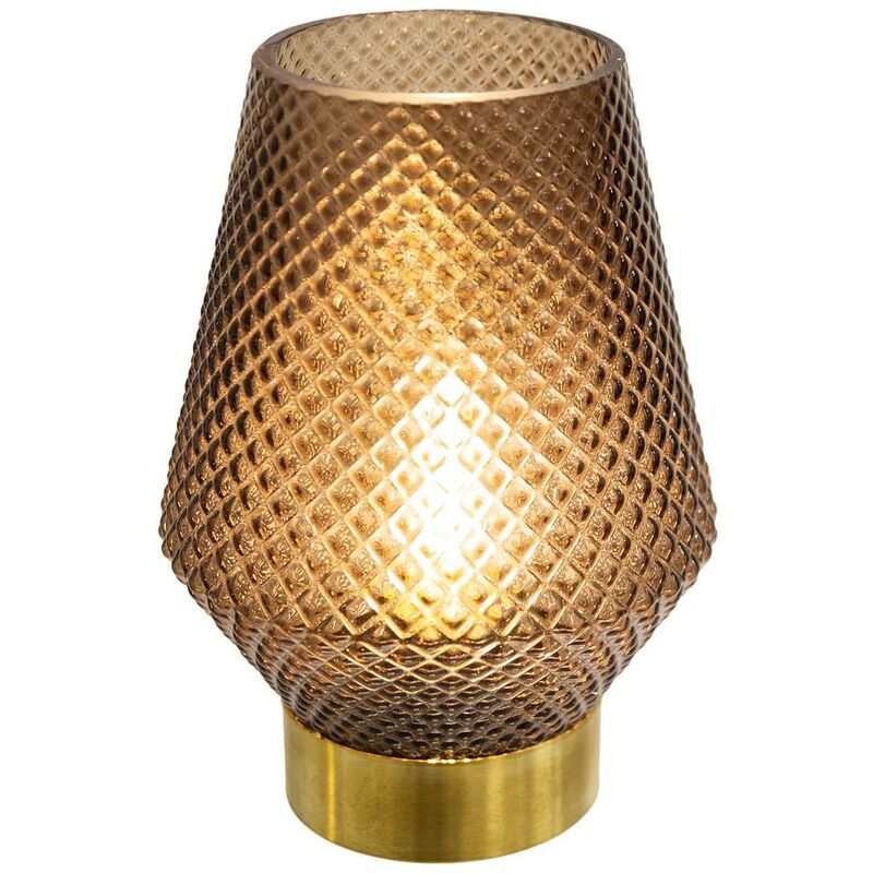 Image of Atmosphera - Lampada led dante h17cm créateur d'intérieur - Brown