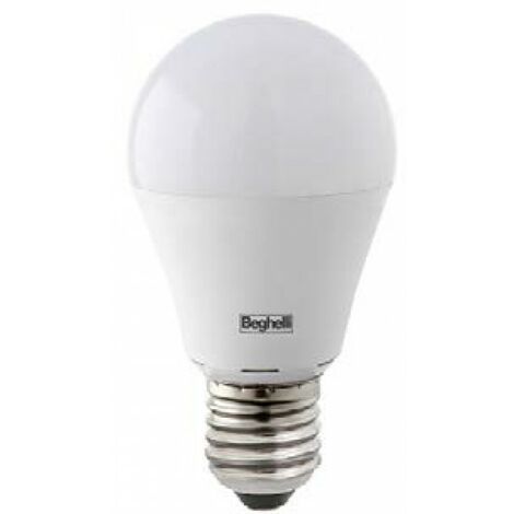 LAMPADA LED BEGHELLI Saving GOCCIA E27 12W Luce Fredda 1200 Lumen